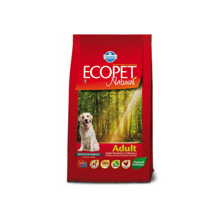 ecopet-natural-xiri-trofi-adult-medium-skylou-me-kotopoulo