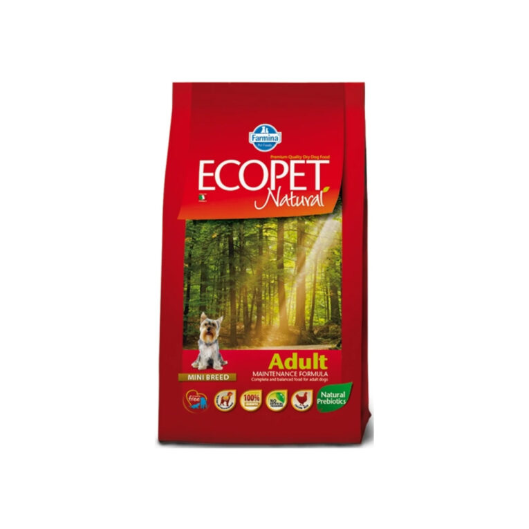 ecopet-natural-xiri-trofi-adult-mini-skylou-me-kotopoulo