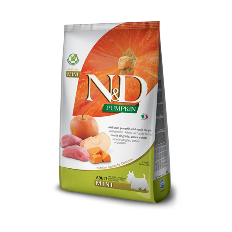 nd-pumpkin-grain-free-xiri-trofi-adult-mini-skylou-me-agriochoiro-kolokytha-kai-milo