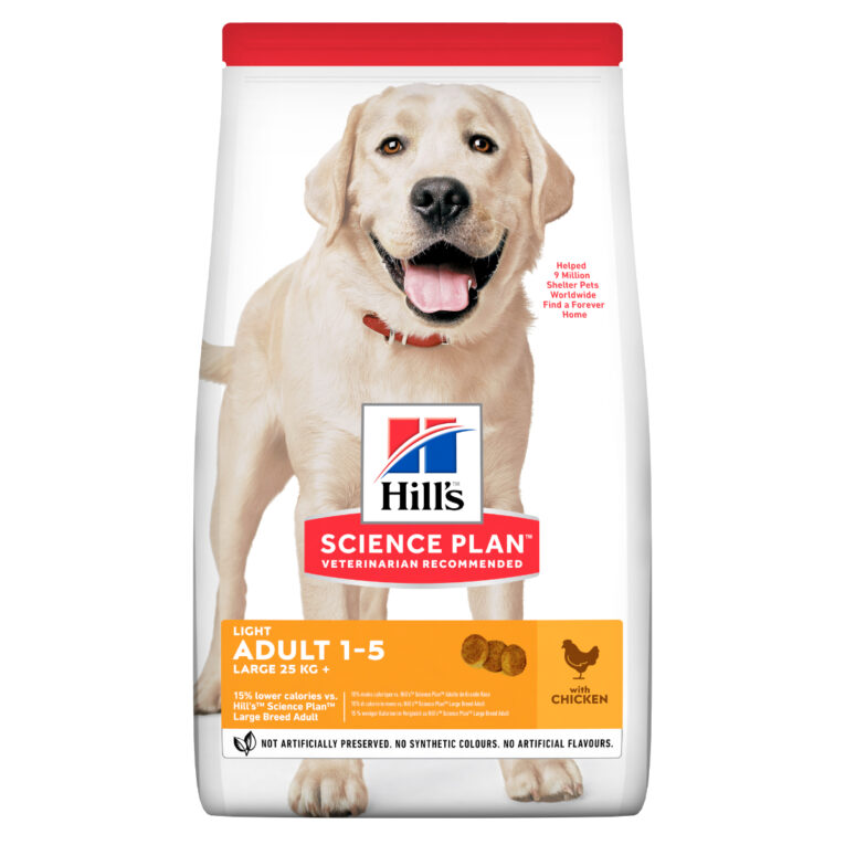 hills-science-plan-light-xiri-trofi-adult-large-breed-skylou-me-kotopoulo-14kg