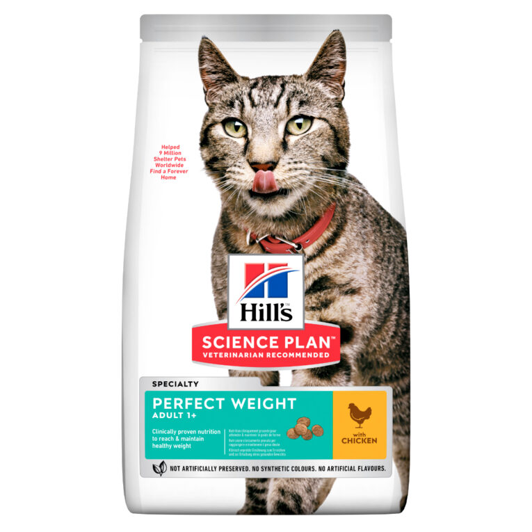 hills-science-plan-xiri-trofi-adult-gatas-perfect-weight-me-kotopoulo