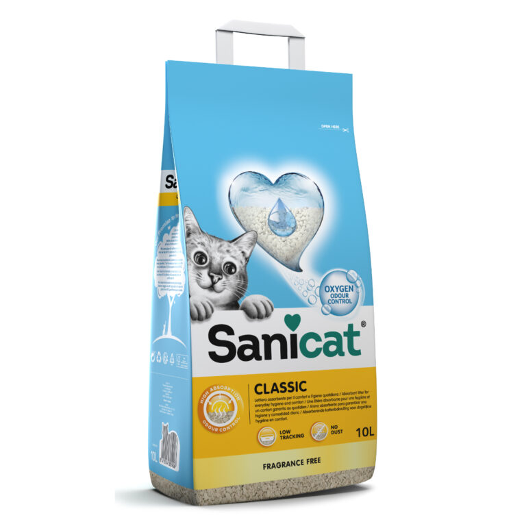 sanicat-classic-fragnance-free-aporrofitiki-ammos-gatas-choris-aroma-10lt